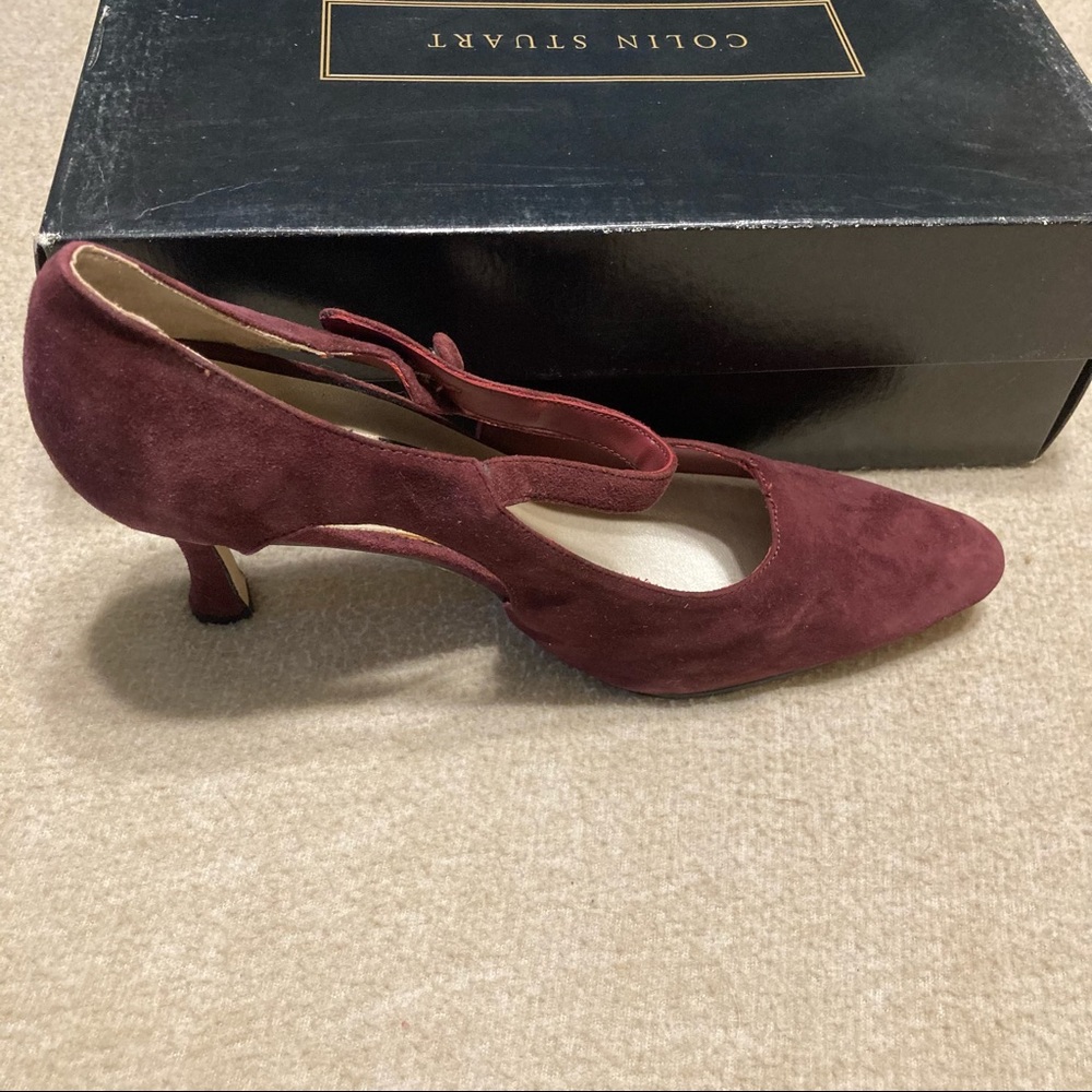 Suede Colin Stuart Heels - Picture 4 of 4